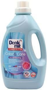 Гель для прання DenktMit Color&Care для кольорових тканин, 1.5 л (30 прань)  101 фото