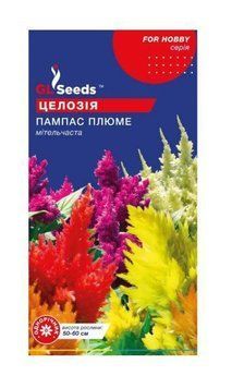 Насіння Целозiї Пампас Плюме (0.2г), For Hobby, TM GL Seeds 4049 фото
