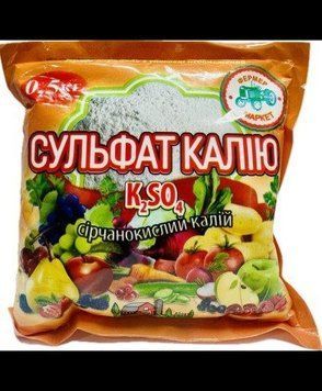 Добриво Сульфат Калію 500г (Сірчанокислий калій ) 1006 фото