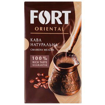 Кава натуральна смажена мелена Fort Oriental  500 грам 90 фото